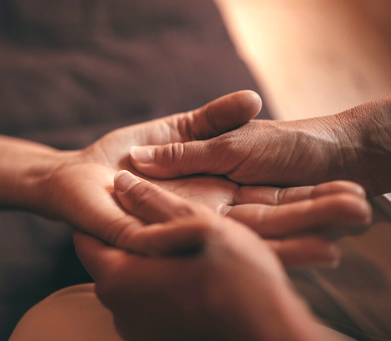 Hand massage